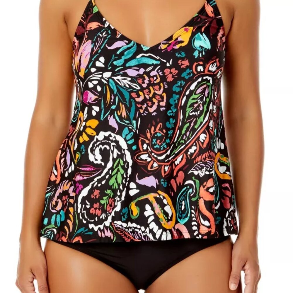 Anne Cole  UPF50 Swim /‎ Play Tankini